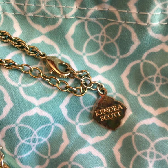 Kendra Scott Neon Rayne Necklace Elle Earrings Set - Picture 7 of 7